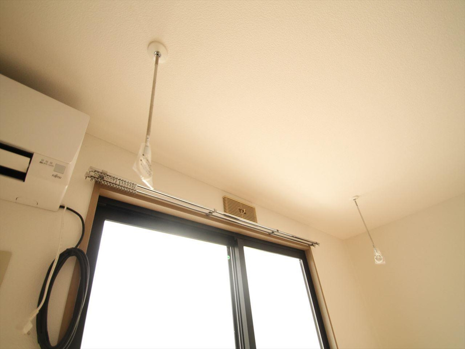 室内物干し　雨の日でも安心！