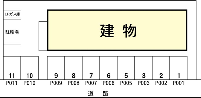 駐車場配置図