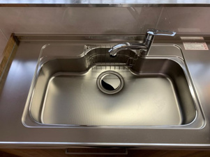 南関町関外目1763【キッチン】間口約1ｍのシンク。お片付けもラクラク。