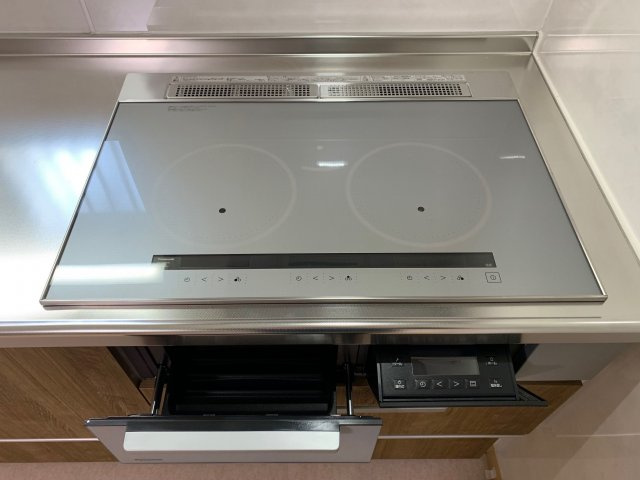 南関町関外目1763【キッチン】安心・安全なIHヒーター。