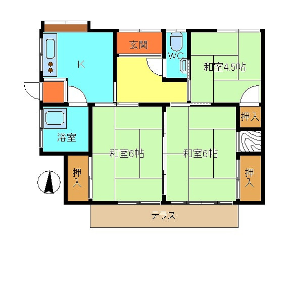 佐賀市本庄町大字末次の一戸建て【間取り】