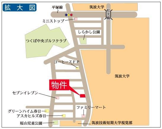 周辺地図。