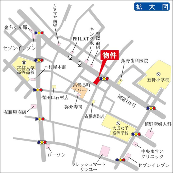 スーパーまで徒歩7分！コンビニまで徒歩6分！落ち着いた住環境