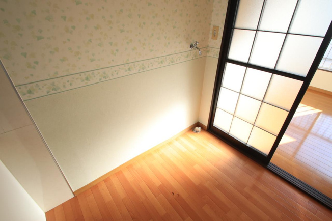 室内洗濯機置き場ございます！