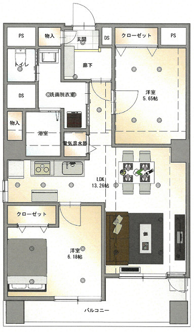 パレ日影門【間取り】