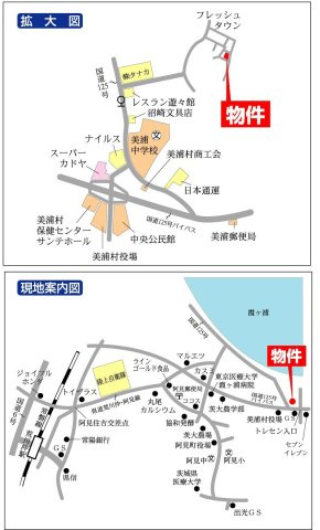 現地案内図