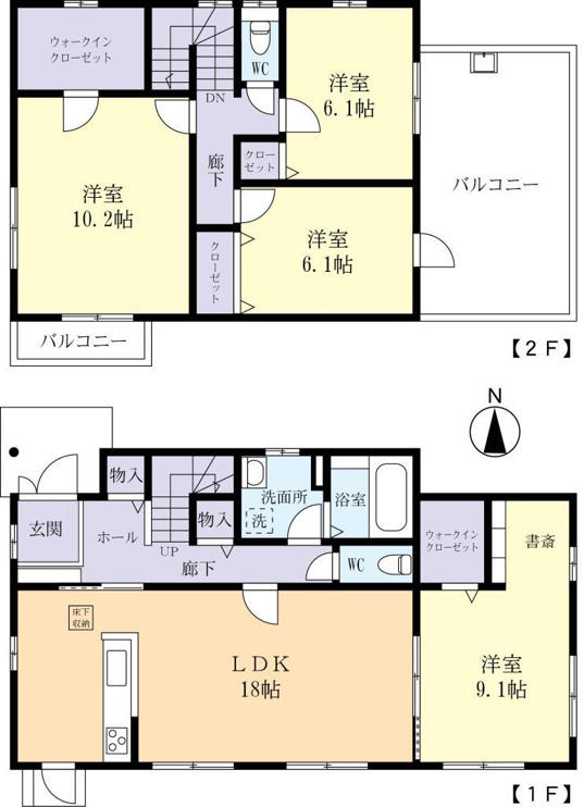 ダイワハウス施工の４LDK