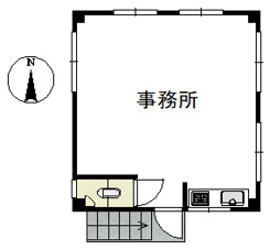 須ヶ口駅前事務所　２F【間取り】