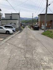 小樽市オタモイ１丁目の売地【前面道路含む現地写真】