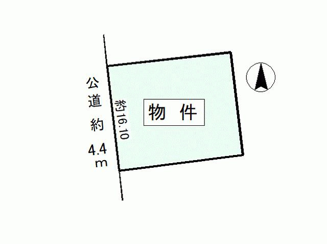 可児郡御嵩町伏見の売地【間取り】