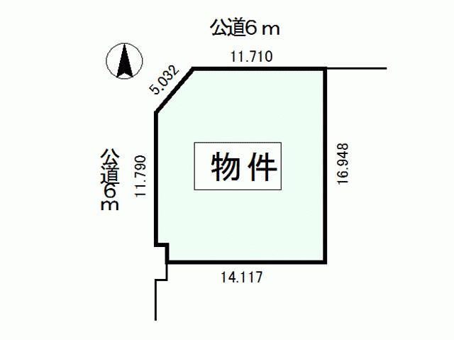 可児郡御嵩町御嵩の売地【間取り】