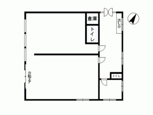 可児市虹ケ丘６丁目の店舗【間取り】