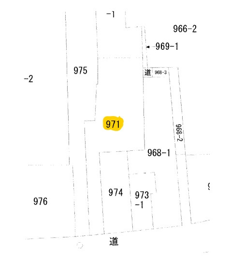 鳥取市行徳3丁目売土地【間取り】