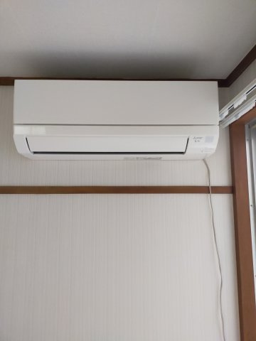 盛岡市鉈屋町のアパート【設備】エアコン