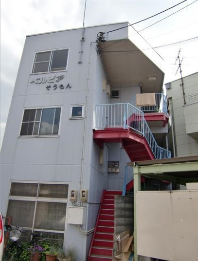 盛岡市鉈屋町のアパート【外観】