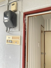 盛岡市鉈屋町のアパート【玄関】