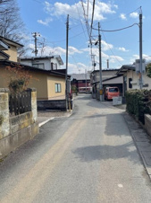 手形字大松沢土地【前面道路含む現地写真】