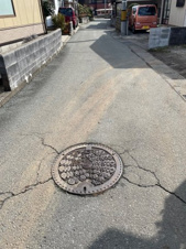 手形字大松沢土地【前面道路含む現地写真】