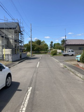苫小牧市北星町２丁目の売地【前面道路含む現地写真】