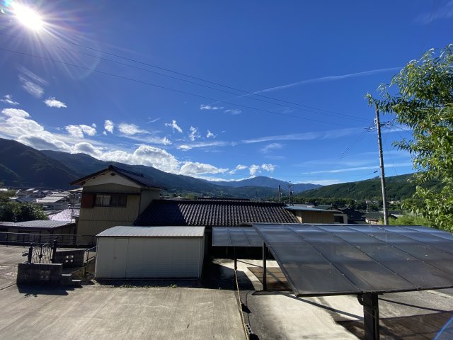 中津川市坂下の売地【展望】