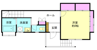 熱海市泉の中古一戸建【間取り】１階間取り