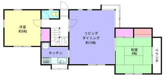 熱海市泉の中古一戸建【間取り】２階間取り