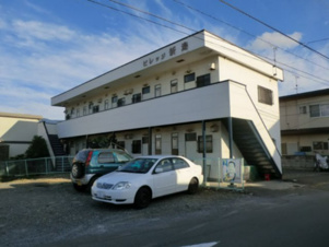 松本市小屋北１丁目のアパート【外観】