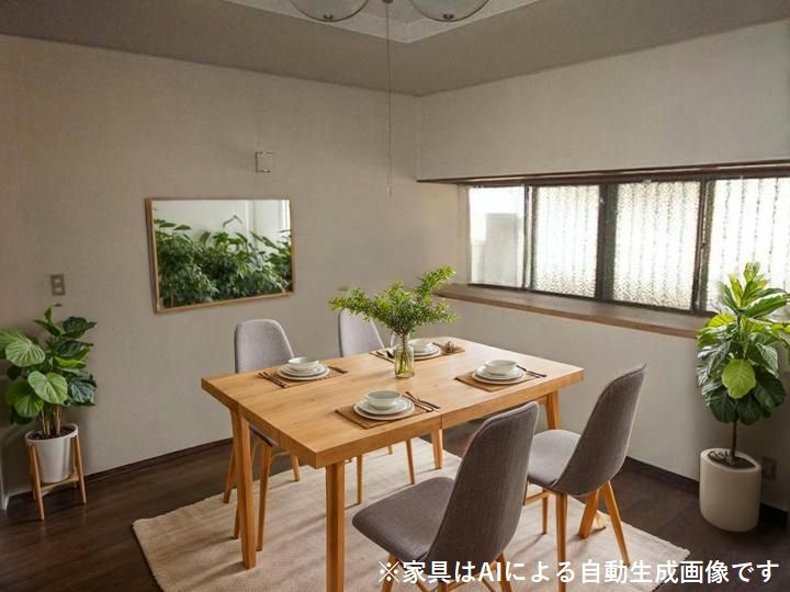 ※家具はAIによる自動生成画像です