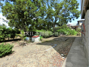 上越市大字四ケ所の中古一戸建【庭】土地が広いのでお庭作りなどに活用できます♪