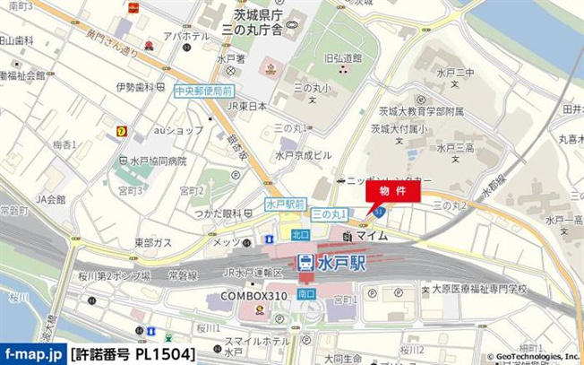 ＪＲ水戸駅より徒歩３分！