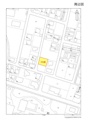 高山市中山町の売地【間取り】