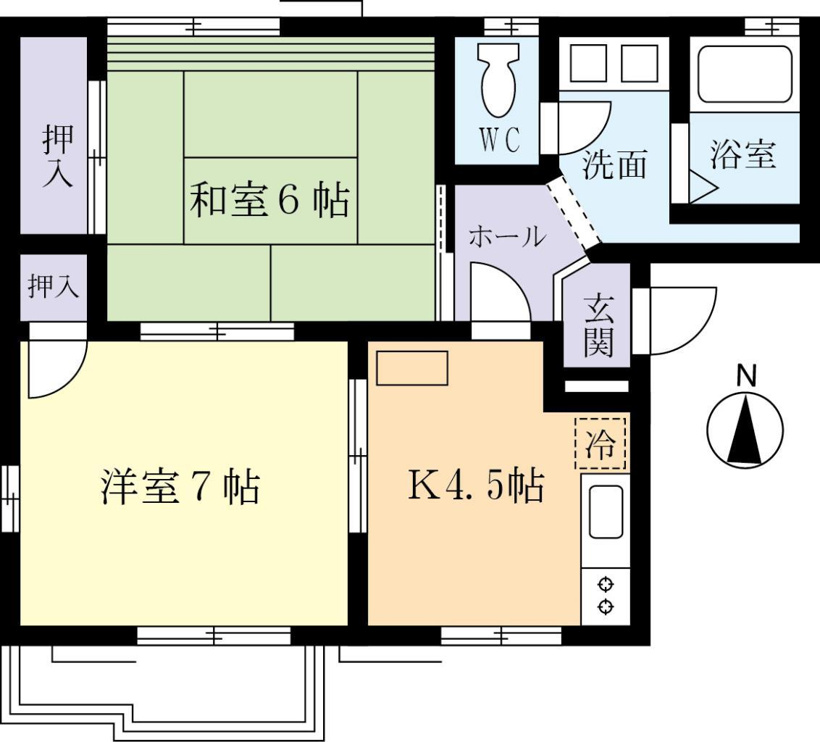 各部屋独立した間取★