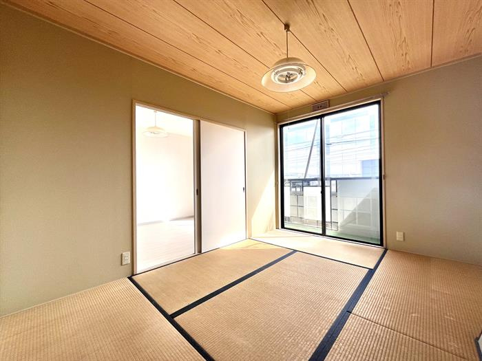 和室と洋室2部屋が嬉しいですね♪