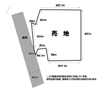 荒尾市増永売地の画像