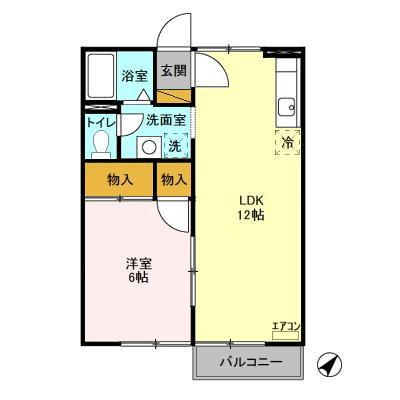 らぽーる梅園 ＡＢの画像