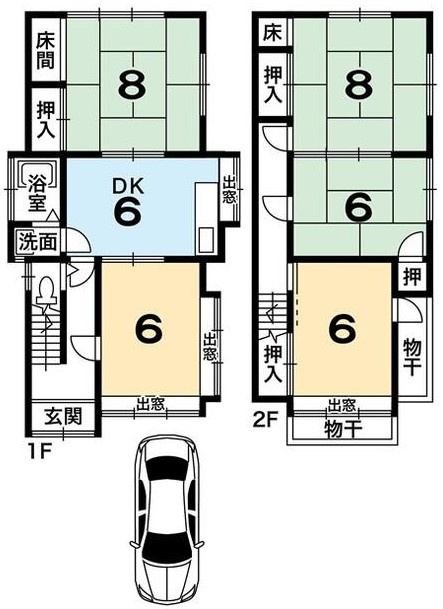 K21661-金閣【間取り】