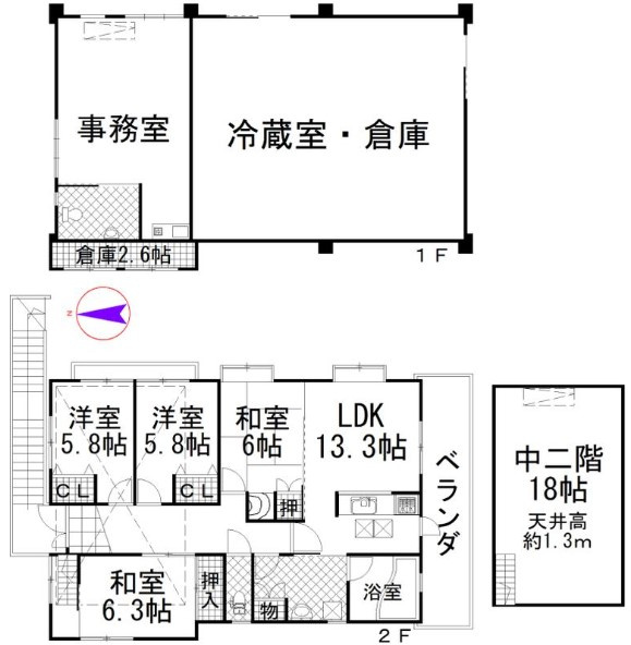 S60273-明徳【間取り】