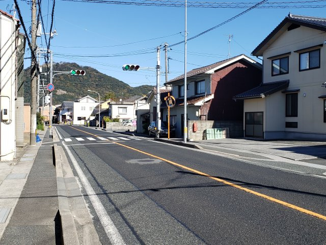 鳥取市吉方町1丁目 土地【前面道路含む現地写真】