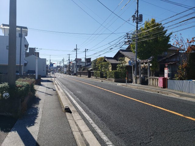 鳥取市吉方町1丁目 土地【前面道路含む現地写真】