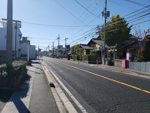 鳥取市吉方町1丁目 土地【前面道路含む現地写真】