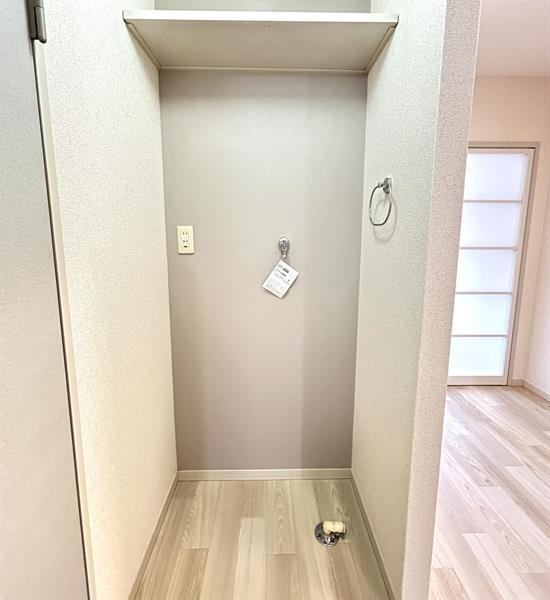 室内洗濯機置き場