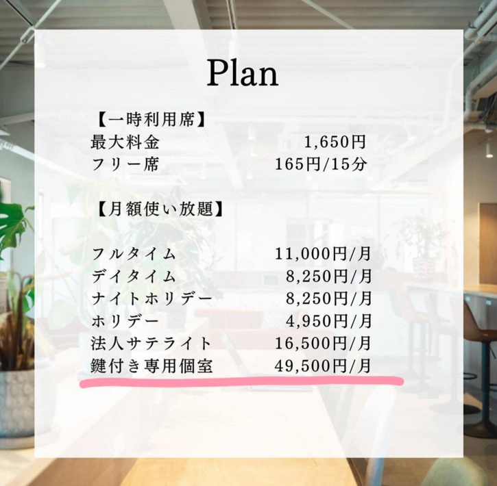 ZERO-ICHI WORKS【その他】その他利用料金表