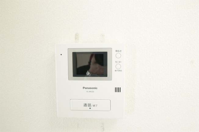 モニターで来客チェック！