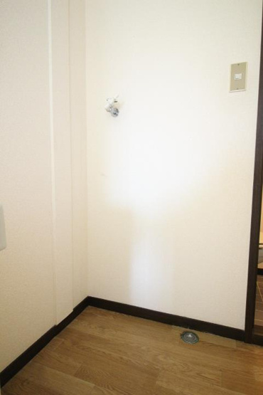 室内洗濯機置き場です