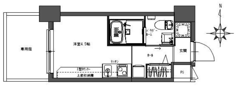 K51186-ﾃﾞ･ﾘｰﾄﾞ金閣寺道【間取り】