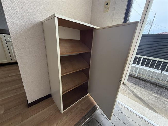 便利な靴箱付き♪