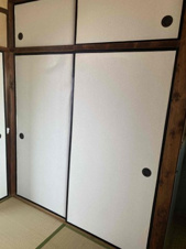 豊浦文化【収納】押入。天袋もあります。