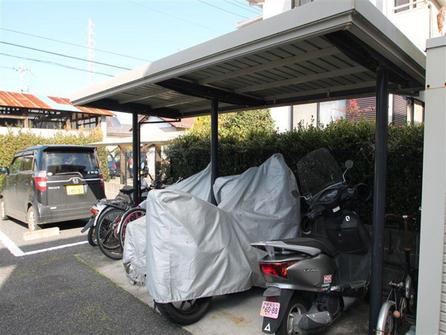 駐輪場です☆