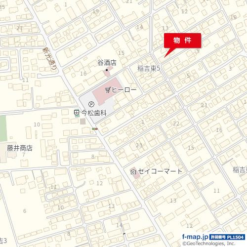 閑静な住宅街です！