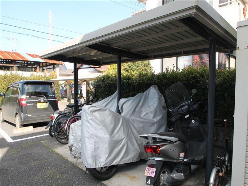駐輪場です☆